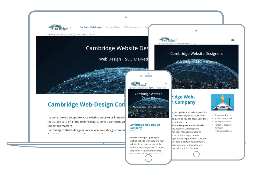 Lets boost your website Cambridge Website Designers